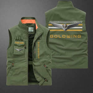 Sportswearmerch Honda Motorcycle Goldwing Motorcycle Pocket Vest For Fan