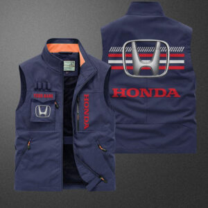 Sportswearmerch Honda Motorcycle Pocket Vest For Fan