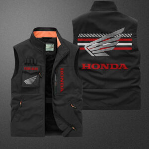 Sportswearmerch Honda Motorcycle Pocket Vest For Fan