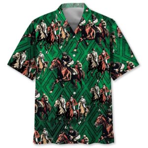 Sportswearmerch Horse Racing Old Century Hawaiian Shirt For Fan