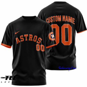 Sportswearmerch Houston Astros MLB Personalized T-shirt For Fan