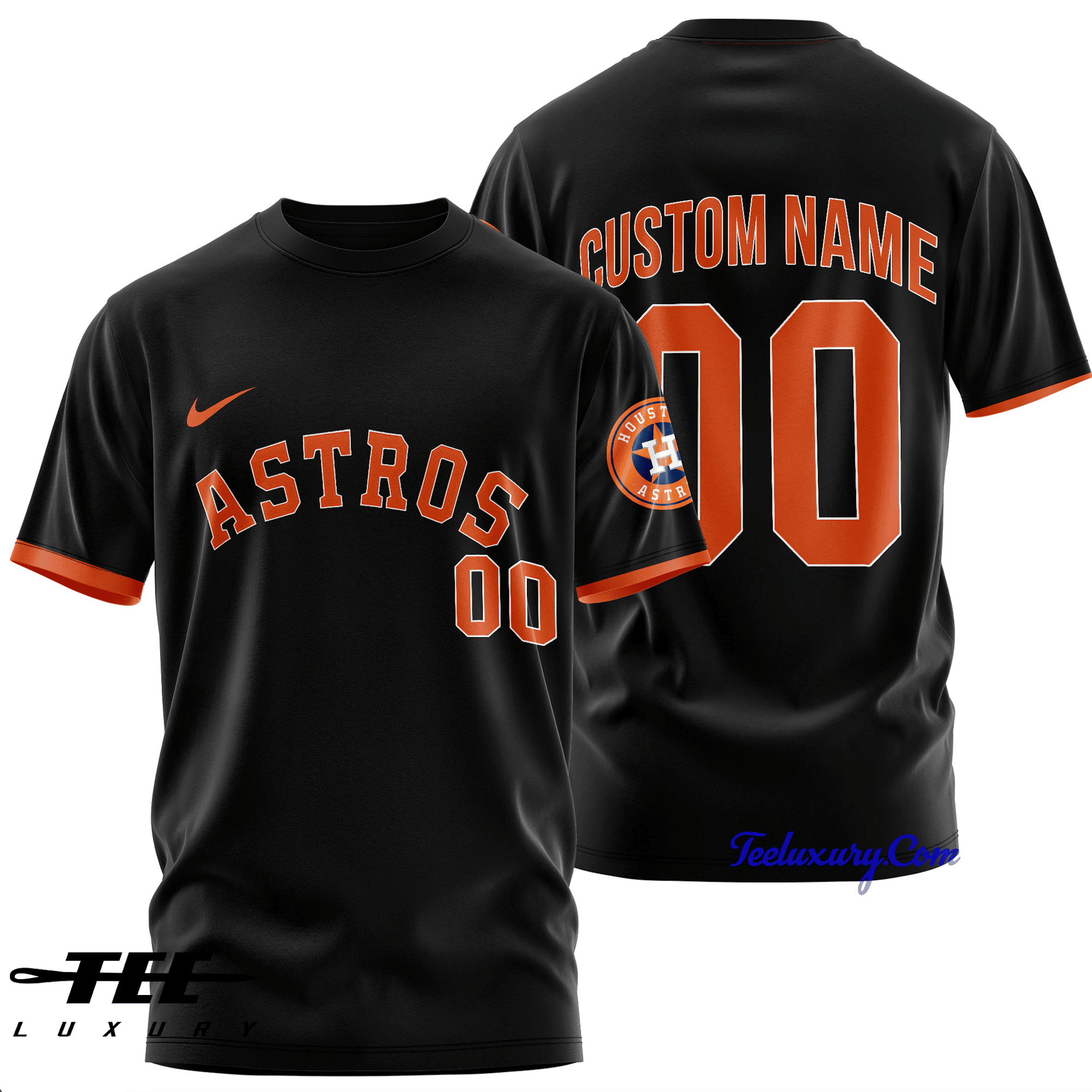 Sportswearmerch Houston Astros MLB Personalized T-shirt For Fan