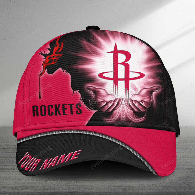 Sportswearmerch Houston Rockets NBA Personalized Cap For Fan
