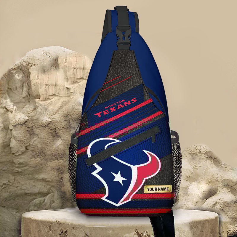 Sportswearmerch Houston Texans NFL Personalized Sling Bag For Fan