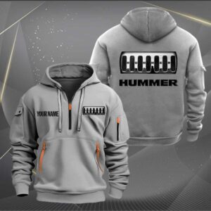 Sportswearmerch Hummer Car Half Zip Hoodie For Fan