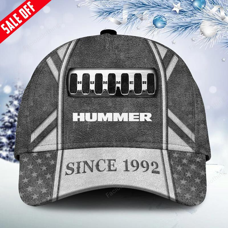 Sportswearmerch Hummer Car Personalized Cap For Fan