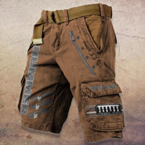 Sportswearmerch Hummer Truck Denim Shorts For Fan