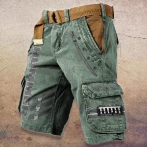 Sportswearmerch Hummer Truck Denim Shorts For Fan