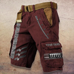 Sportswearmerch Hummer Truck Denim Shorts For Fan