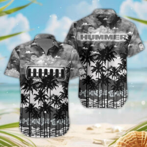 Sportswearmerch Hummer Truck Hawaiian Shirt For Fan
