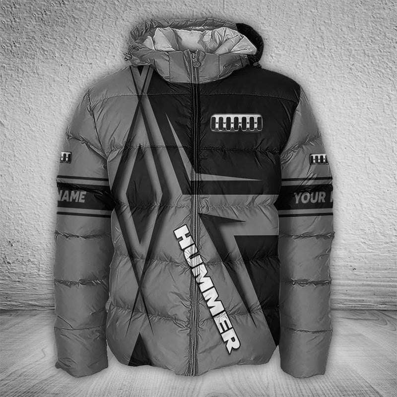 Sportswearmerch Hummer Trucks Puffer Jacket For Fan