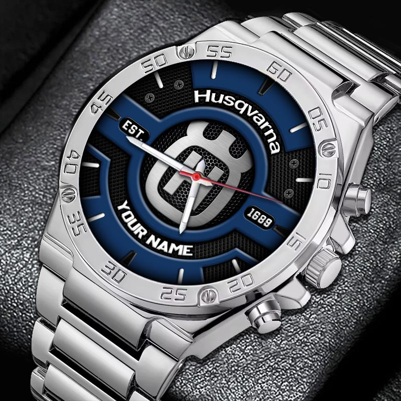 Sportswearmerch Husqvarna Motorcycle Watch For Fan