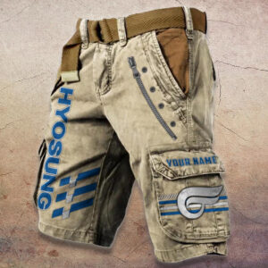 Sportswearmerch Hyosung Motorcycle Denim Shorts For Fan