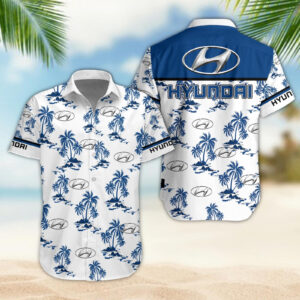 Sportswearmerch Hyundai Car Hawaiian Shirt For Fan