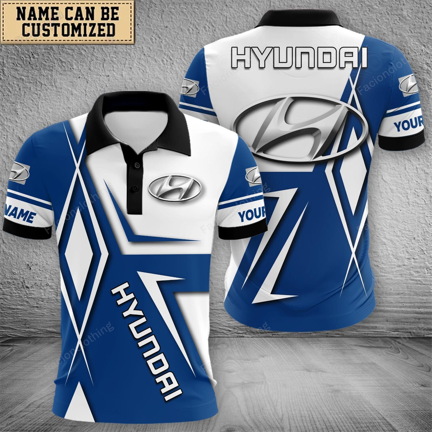 Sportswearmerch Hyundai Car Polo Shirt For Fan