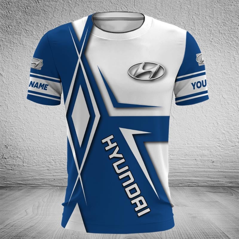 Sportswearmerch Hyundai Car T-shirt For Fan