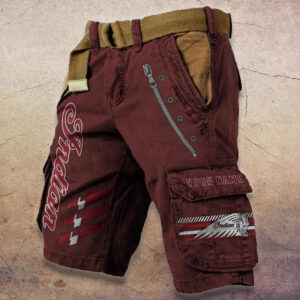 Sportswearmerch Indian Motorcycle Denim Shorts For Fan