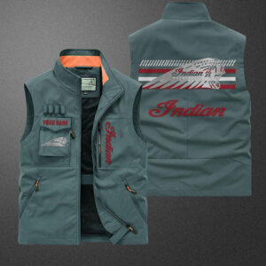 Sportswearmerch Indian Motorcycle Pocket Vest For Fan