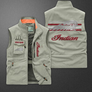 Sportswearmerch Indian Motorcycle Pocket Vest For Fan