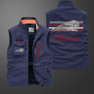 Sportswearmerch Indian Motorcycle Pocket Vest For Fan