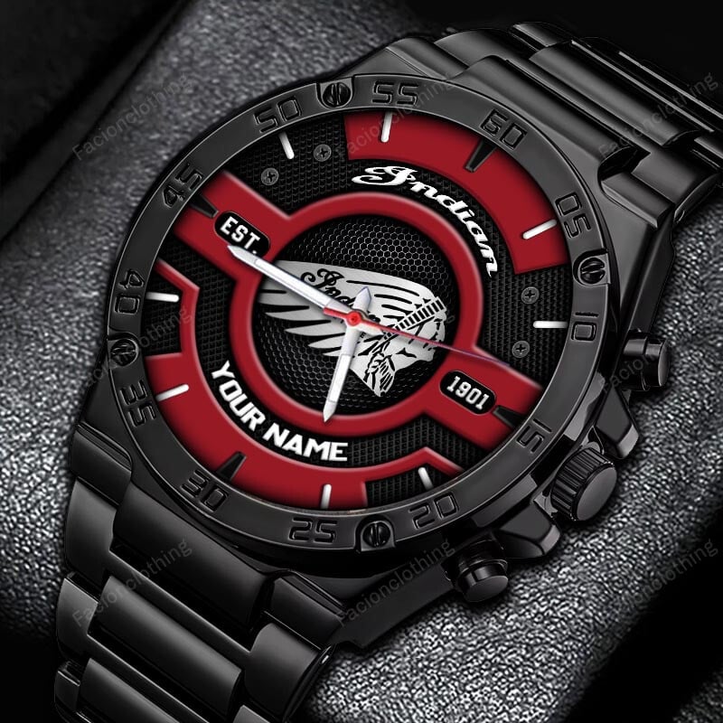 Sportswearmerch Indian Motorcycle Watch For Fan