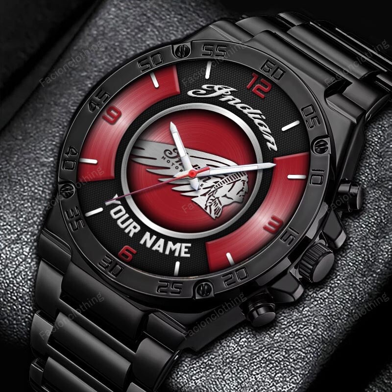 Sportswearmerch Indian Motorcycle Watch For Fan