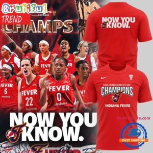 Sportswearmerch Indiana Fever WNBA Red T-Shirt For Fan