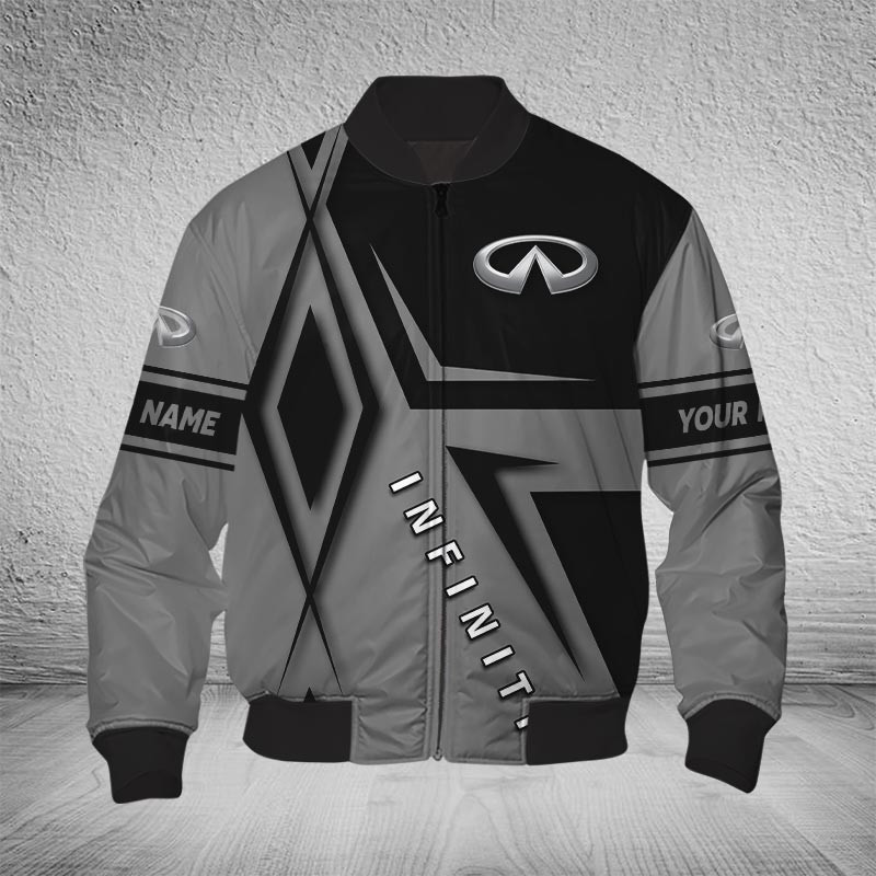 Sportswearmerch Infiniti Car Bomber Jacket For Fan