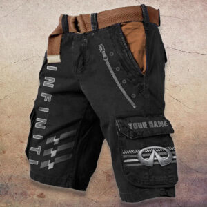 Sportswearmerch Infiniti Car Denim Shorts For Fan