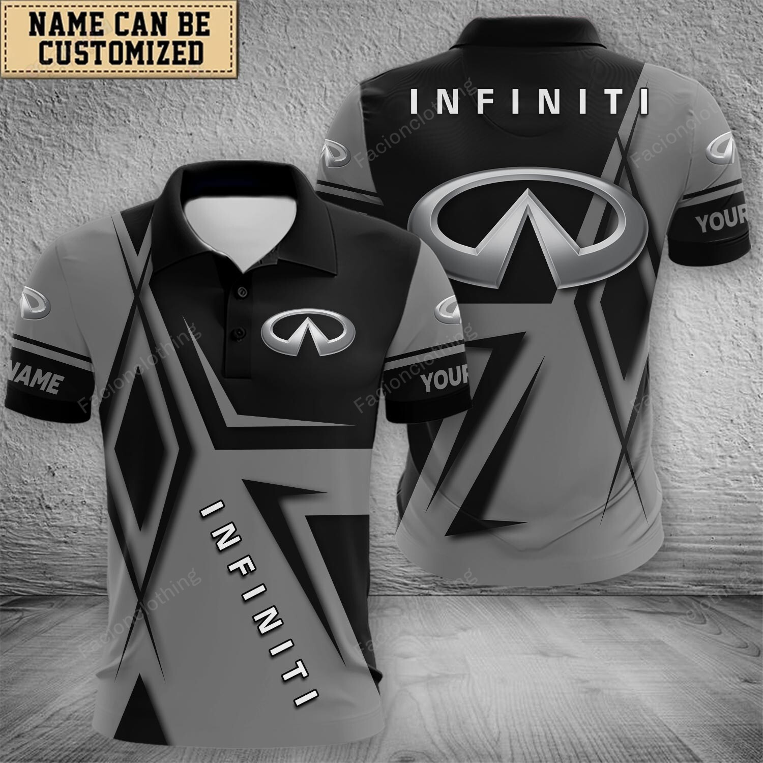 Sportswearmerch Infiniti Car Polo Shirt For Fan