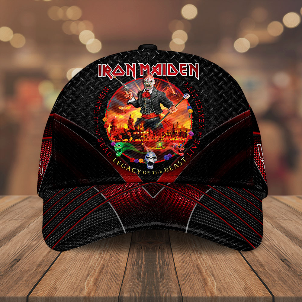 Sportswearmerch Iron Maiden Band Music Classic Cap For Fan