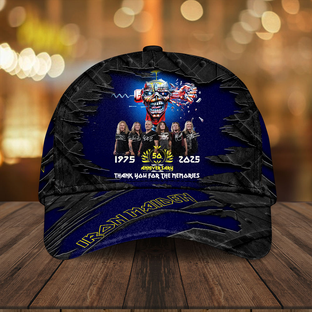 Sportswearmerch Iron Maiden Music Classic Cap For Fan