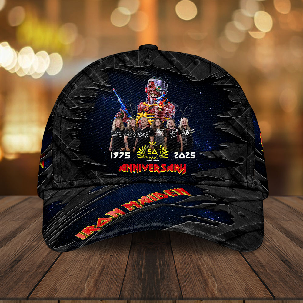 Sportswearmerch Iron Maiden Music Classic Cap For Fan