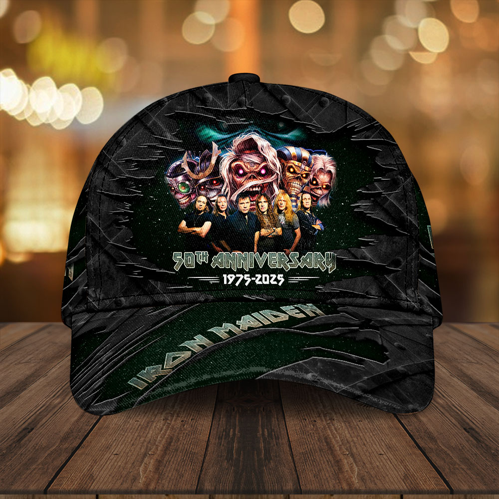 Sportswearmerch Iron Maiden Music Classic Cap For Fan