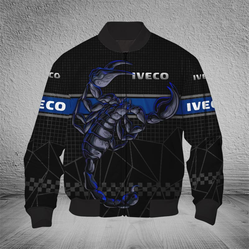 Sportswearmerch Iveco Car Bomber Jacket For Fan