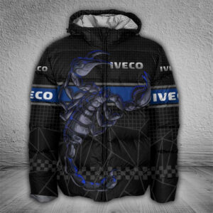 Sportswearmerch Iveco Car Puffer Jacket For Fan