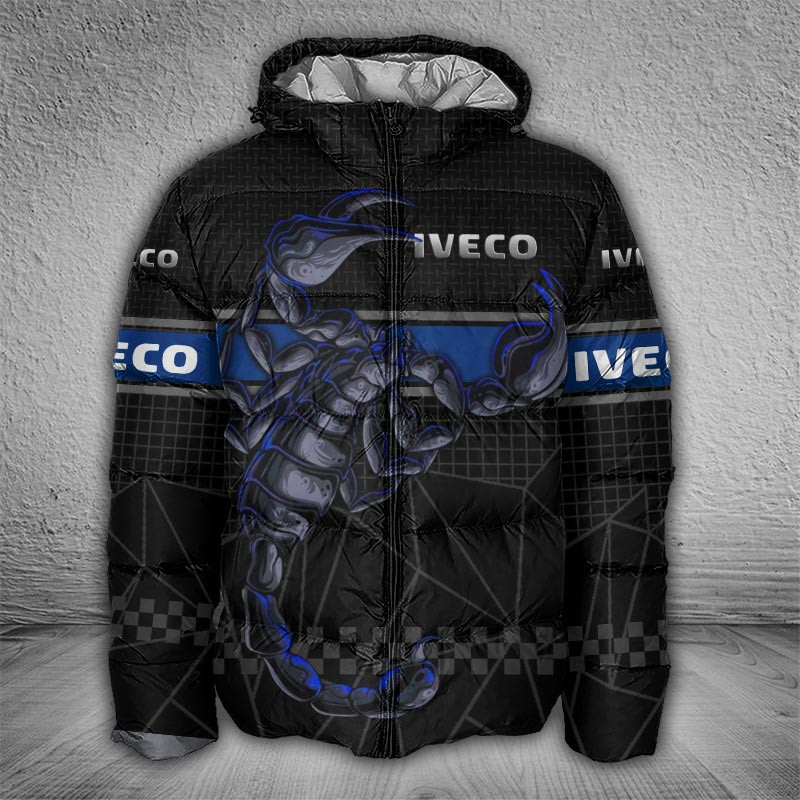 Sportswearmerch Iveco Car Puffer Jacket For Fan