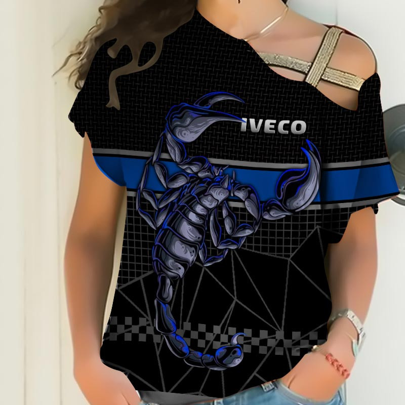 Sportswearmerch Iveco Car Strapless Short Sleeve For Fan