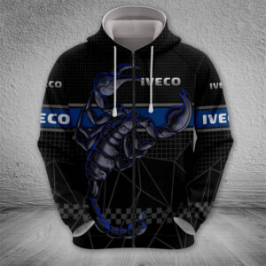 Sportswearmerch Iveco Car Zip Hoodie For Fan