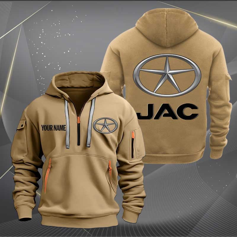 Sportswearmerch JAC Car Half Zip Hoodie For Fan