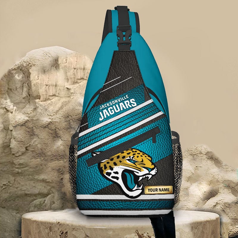 Sportswearmerch Jacksonville Jaguars NFL Personalized Sling Bag For Fan