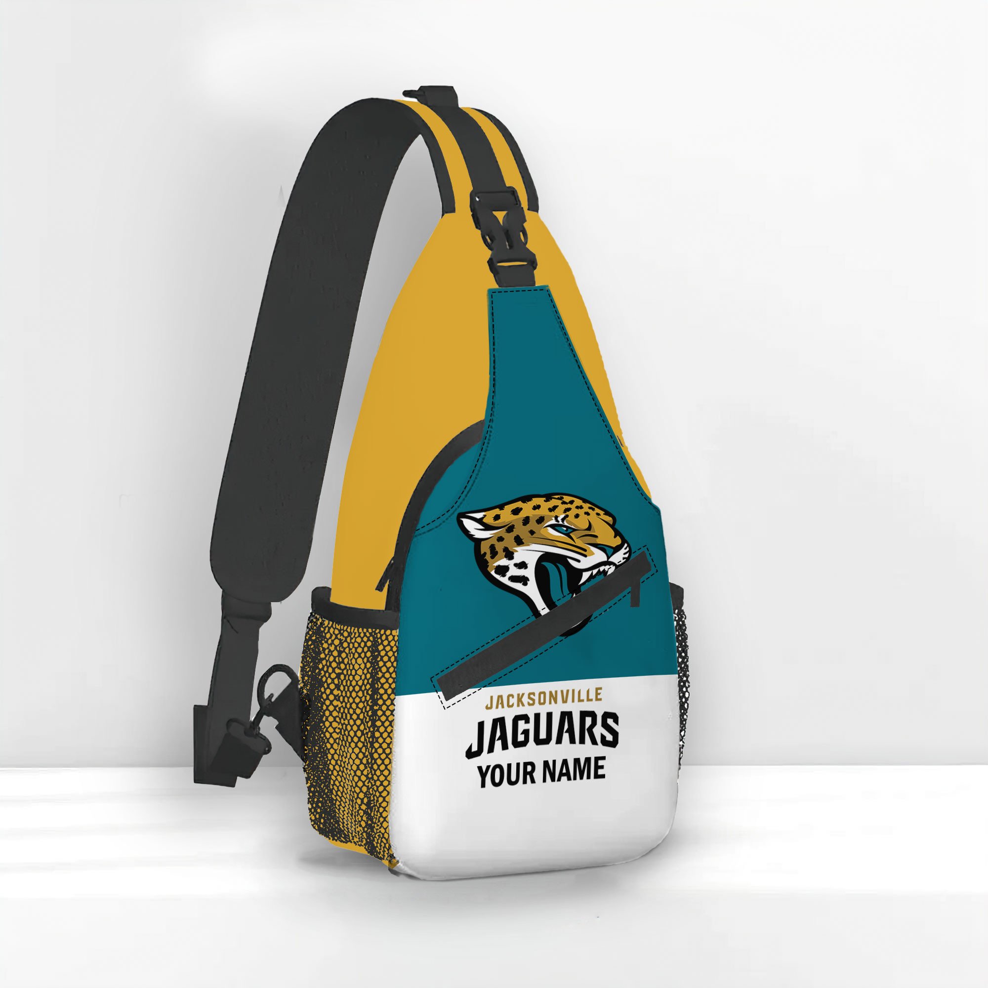 Sportswearmerch Jacksonville Jaguars NFL Personalized Sling Bag For Fan