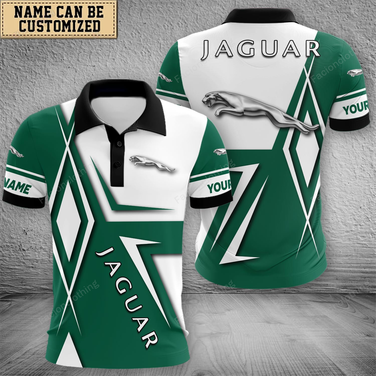 Sportswearmerch Jaguar Car Polo Shirt For Fan