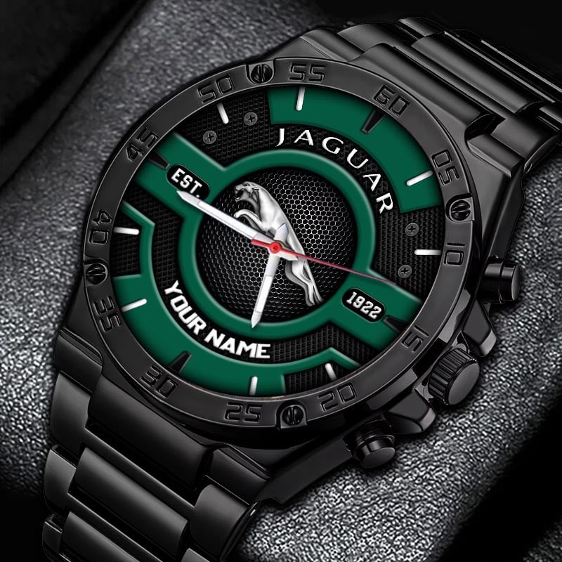 Sportswearmerch Jaguar Motor Watch For Fan