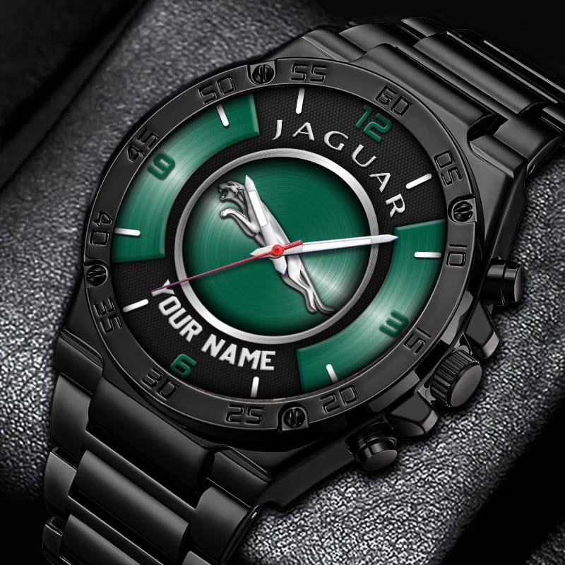 Sportswearmerch Jaguar Motor Watch For Fan