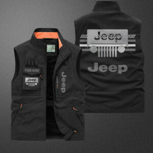 Sportswearmerch Jeep Car Pocket Vest For Fan