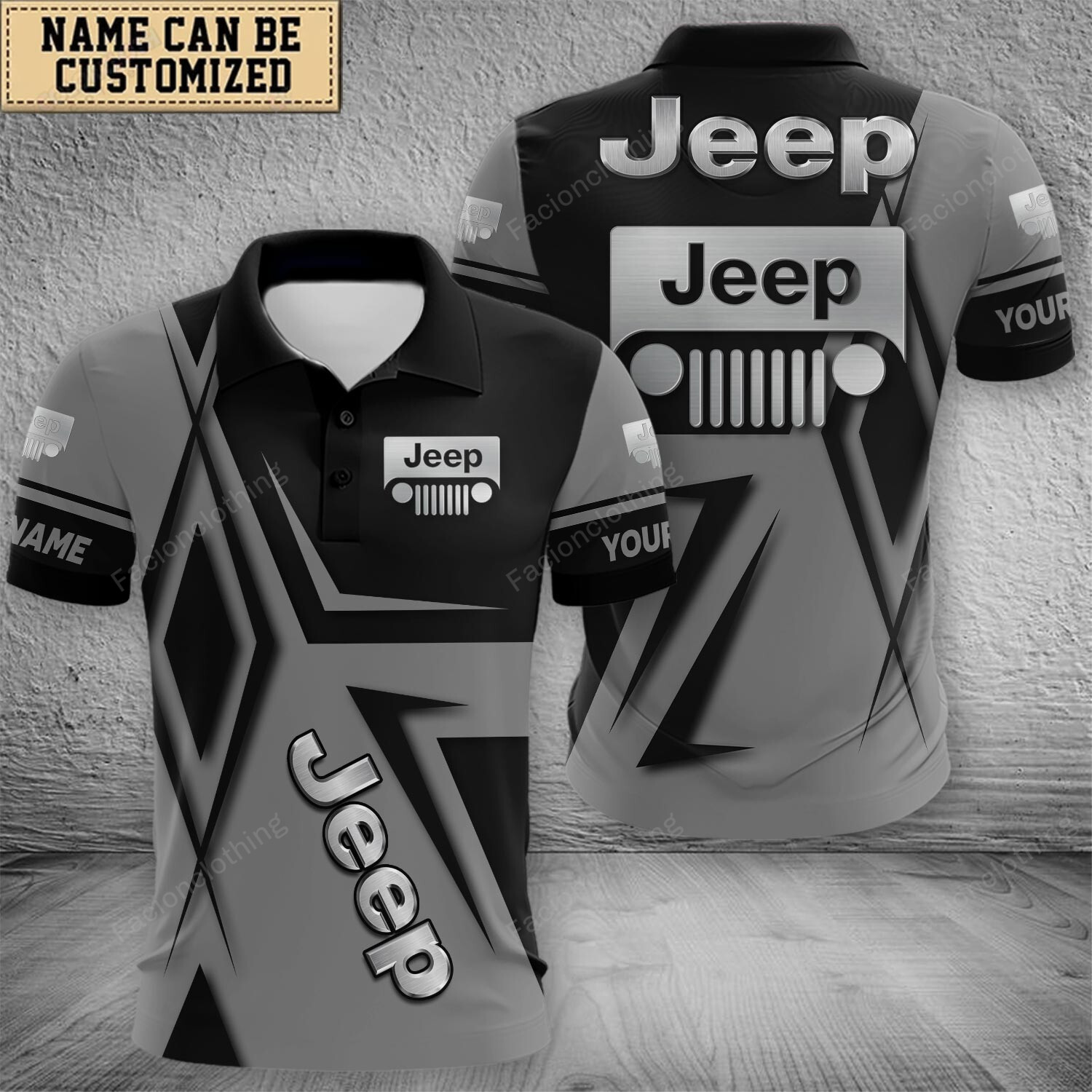 Sportswearmerch Jeep Car Polo Shirt For Fan