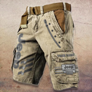 Sportswearmerch Jeep Truck Denim Shorts For Fan
