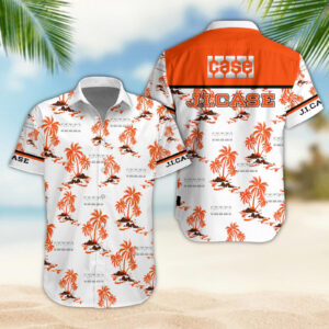 Sportswearmerch J.I. Case Tractor Hawaiian Shirt For Fan