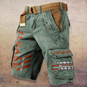 Sportswearmerch J.I. Case Tractor Denim Shorts For Fan